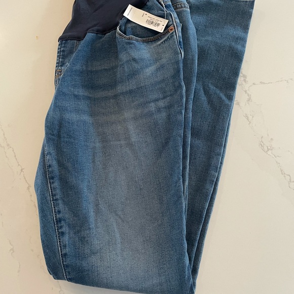 Old Navy Maternity Skinny Jeans Size 6 Long NWT - Picture 3 of 8